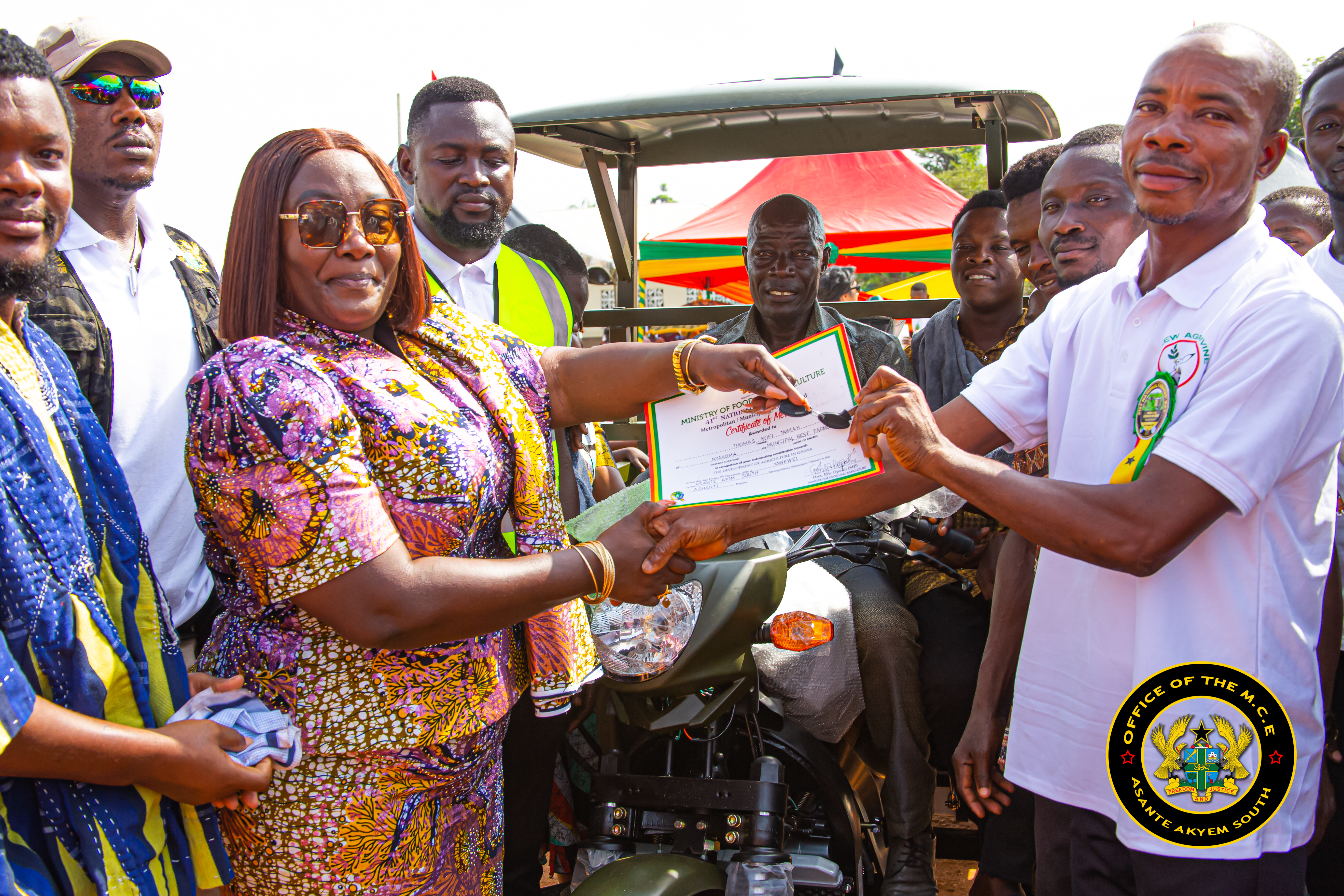 ASANTE AKIM SOUTH MUNICIPAL CELEBRATES 41ST NATIONAL FARMERS’ DAY